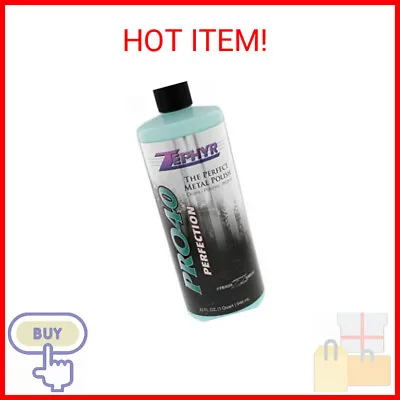 Zephyr Pro-40 The Perfect Metal Polish. For Chrome Stainless Steel Aluminum B • $39.75