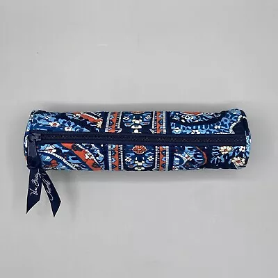 Vera Bradley Marrakesh Roll Case Makeup Brush Pen Pencil Holder • $13.49