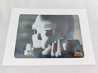 5x7in Peter Pan SKULL ROCK By Mary Blair Disney Movie Club Exclusive Lithograph • $50