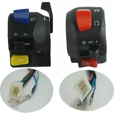 7/8  Motorcycle Handlebar Electrical  Control Switch For Horn Turn Signal Start • $15.88