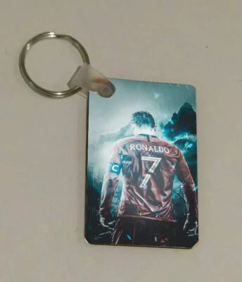  CRISTIANO RONALDO Keyring Manchester United Portugal G.O.A.T Goat • £4.99