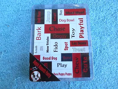 The Philadelphia Group Doggie Magnetic Poetry 1 Sheet Magnet Words • $4.95