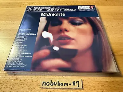 Taylor Swift Midnights The Late Night Edition 7 Ep Size Sleeve Japan Cd • $44