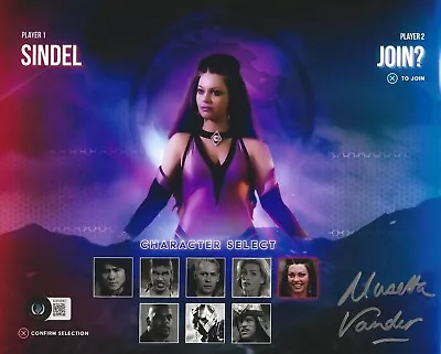 MUSETTA VANDER Sindel Autographed Mortal Kombat Signed 8x10 W/Beckett COA • $35