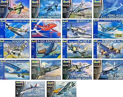 Revell 1/32 Aircraft Plane Military New Plastic Model Kit 1 32 Mr Models • £39.95