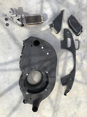 $169 • Buy VW Volkswagen Bug Beetle Dual Port Engine Doghouse Fan Shroud Oil Cooler Kit