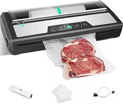 $59.99 • Buy 80Kpa Commercial Vacuum Sealer Machine Seal A Meal Food Saver System + Free Bag