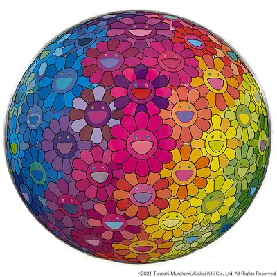 Takashi Murakami Flower Ball Inside The Rainbow’s Heart Ed300 Multicolor • $2440