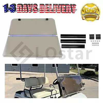 Foldable Smoke Windshield Acrylic Fits 1995-2003 Yamaha G14 G16 G19 Golf Cart • $75.99
