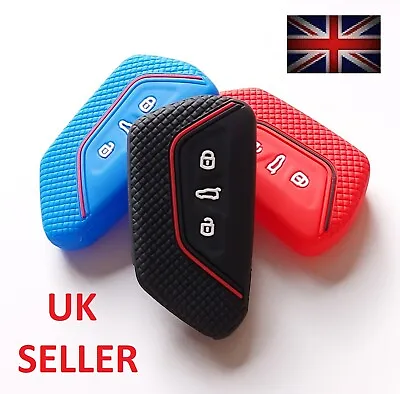 Key Cover For New VW Golf MK 8 ID.3 ID.4 Seat Leon MK 4 Tarraco Ateca Remote 3 • $7.39