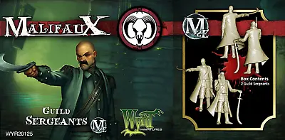 Malifaux Second Edition Guild Sergeants • $20.50