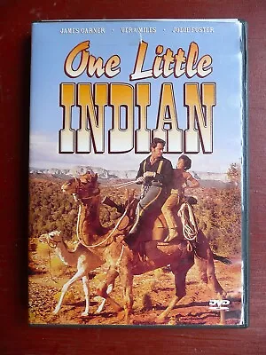 One Little Indian DVD- Disney Western Comedy Jame Garner Jodie Foster- LIKE NEW • $16.88
