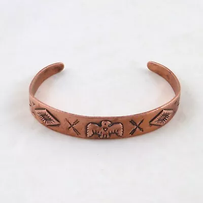 Vintage Bell Trading Post Copper Bracelet Thunderbird Arrow • $40