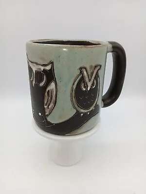 Mara Stoneware Owl Coffee Mugs • $26.55