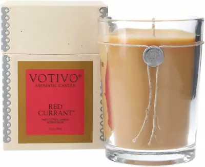 Red Currant 16.2 Oz Aromatic Large Candle | Soy Wax Blend | Luxury Glass • $71.99