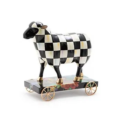 MacKENZIE CHILDS COURTLY CHECK SHEEP ON PARADE BNIB • $169.99