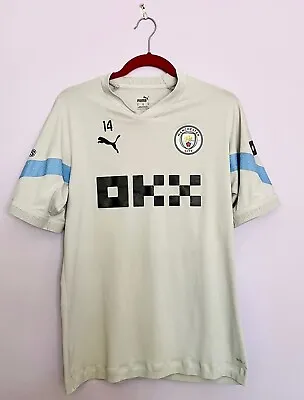  Puma Manchester City 22/23 Laporte Player Issue Worn Training Jersey Shirt • $65