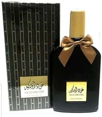 Oud Orchid Black Perfume 100ml Spray Genuine Halal Eau De Parfum Jasmine Lotus • £14.99