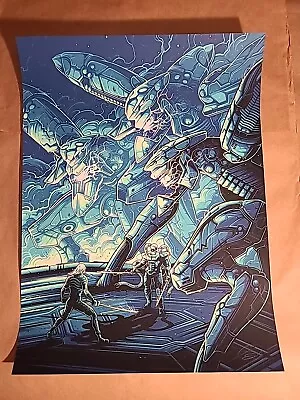 Metal Gear Solid 2 Raiden Ps2 Video Game Art Print Poster Mondo Dan Mumford Rare • $75