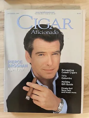 $5.99 • Buy Cigar Aficionado - Pierce Brosnan - December 1997