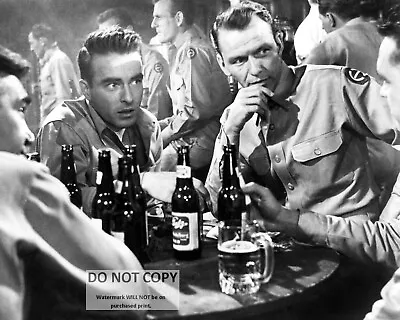 Frank Sinatra & Montgomery Clift In  From Here To Eternity   8x10 Photo (aa-006) • $8.87