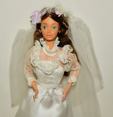 Mattel Barbie Family TRACY Bride Doll 1982 Vintage #1403 • $79.99