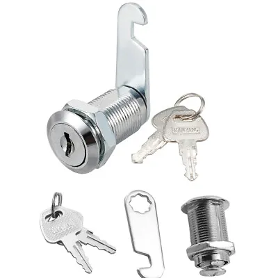 Cylinder Plated Cam Lock Keyed Different Applicable Plate Thickness 30mm • $7.59