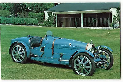 Postcard Long Island Auto Museum - 1928 BUGATTI 35C Grand Prix VTG FCP. • £3.66