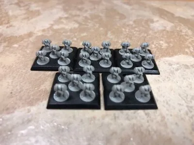 40k Epic Space Marine Infantry Stands X5 001 • $8.05