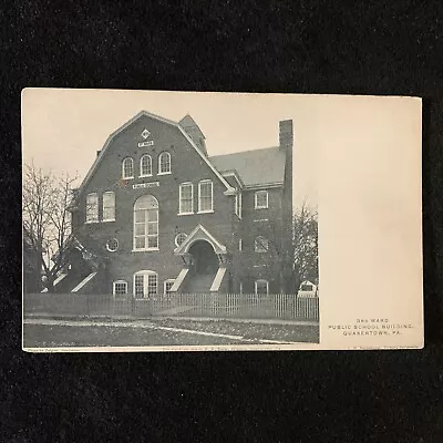 Quakertown PA-Pennsylvania Public School & Railway ST. Vintage Postcard Unused • $7.50