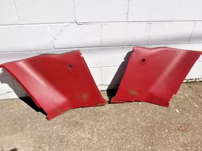 1967 1968 Mustang Coupe Rear Quarter Panel Interior Trim Metal Covers • $250