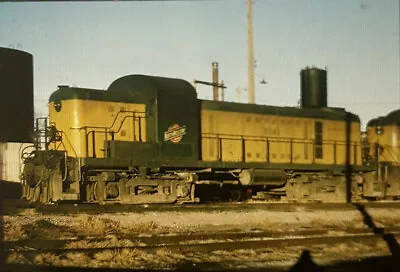 Vtg 35mm Slide Chicago Northwestern Railway Railroad Train Engine Original • $3.99