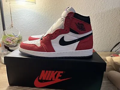 Air Jordan 1 Retro High OG Spider-Man Origin Story 2018 Size 10 DEADSTOCK DS NEW • $1000