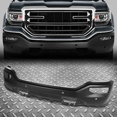 For 16-18 GMC Sierra 1500 Front Bumper Face Bar W/ Fog Light & Parking Holes • $358.88