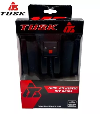 Tusk ATV Lock-On Heated Grips Honda Yamaha Kawasaki Suzuki Polaris Arctic Cat • $49.44