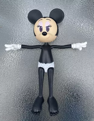 Jakks Pacific Disney Minnie Mouse Poseable 9  Doll Action Figure Smirk Loose See • $8.88