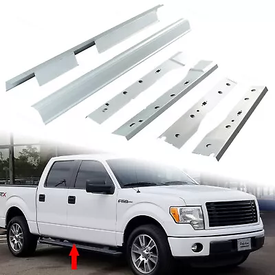 Fits 2009-2014 Ford F-150 4 Door Crew Cab Outer And Inner Rocker Panels 1Pair • $238.99