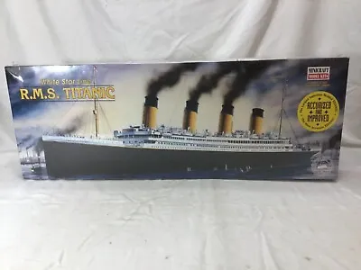 1998 Minicraft White Star Line R.M.S. Titanic Ship 1/350 Scale Model Kit #11312 • $159.12
