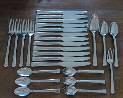 26 X MSE Martha Stewart MFS12 Stainless Flatware Forks Spoons Knives • $71.99