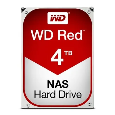 4TB WD Red WD40EFRX 3.5  NAS HDD SATA III - 6Gb/s 5400rpm 64MB Cache #1 • £55
