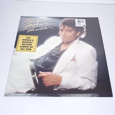 Michael Jackson Thriller Vinyl Record 2015 Reissue LP Sealed • $23.97