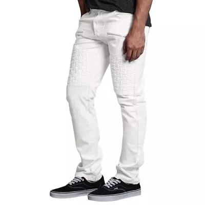 Summer Leather Stitching Thin Men's Straight-Leg Pants • $19.64