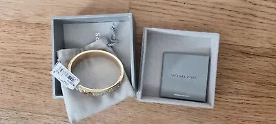 Bnib Michael Kors Gold Bangle Diamonte • $37.89