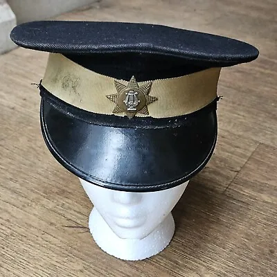 Vintage British Army Bandsman Military Peaked Cap Hat. • £25