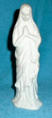 VINTAGE OUR LADY OF FATIMA CHALKWARE 205mm (8 ) STATUE • $34.95