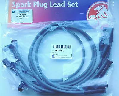 Genuine Commodore VN VP VR V6 3.8L IGNITION SPARK PLUG LEADS X6 SET GM NEW NOS • $115