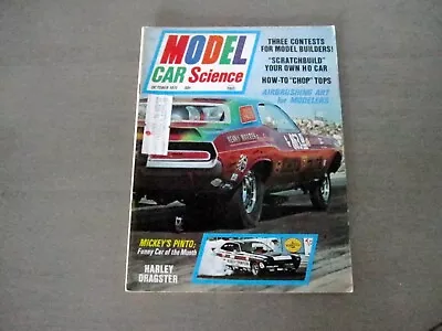 Vintage  Model Car Science Magazine October 1971 • $14