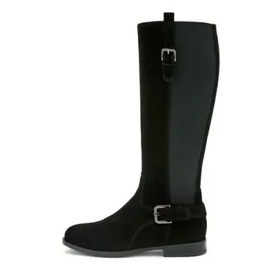 La Canadienne Womens Lentina Waterproof Suede Knee High Zip Boots Size 8.5 M New • $179.98