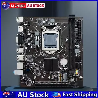 H61 M-ATX Mainboard 1600MHz USB 2.0 Desktop Motherboard DDR3 LGA1155 For I3 2130 • $41.35