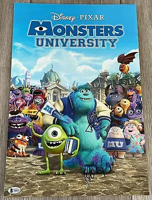 JOHN GOODMAN & BILLY CRYSTAL SIGNED MONSTERS UNIVERSITY 12x18 PHOTO BECKETT COA • $499.95